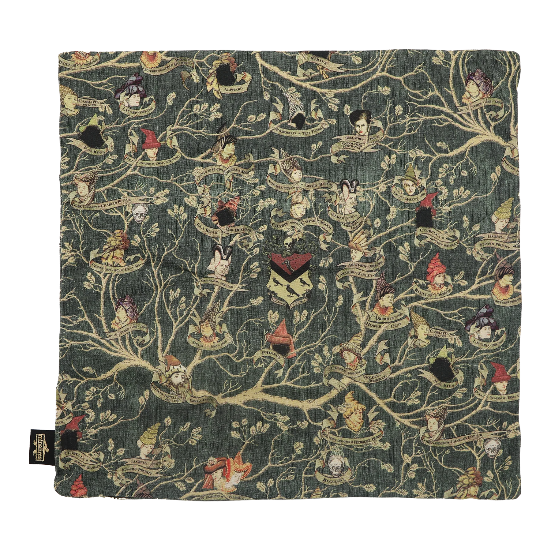 Black Family Tapestry Cushion Cover
