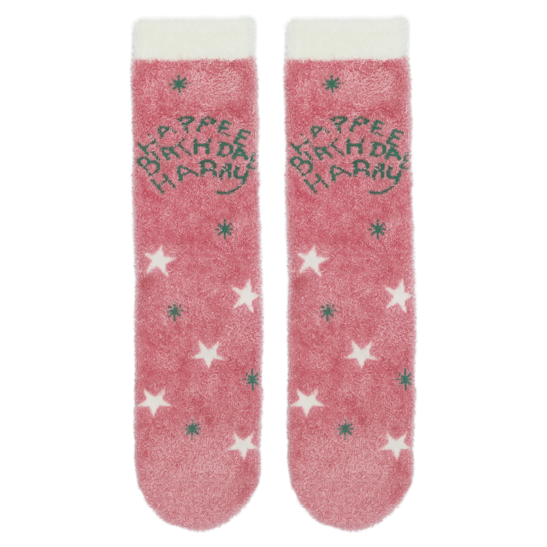 Happee Birthdae Cozy Socks