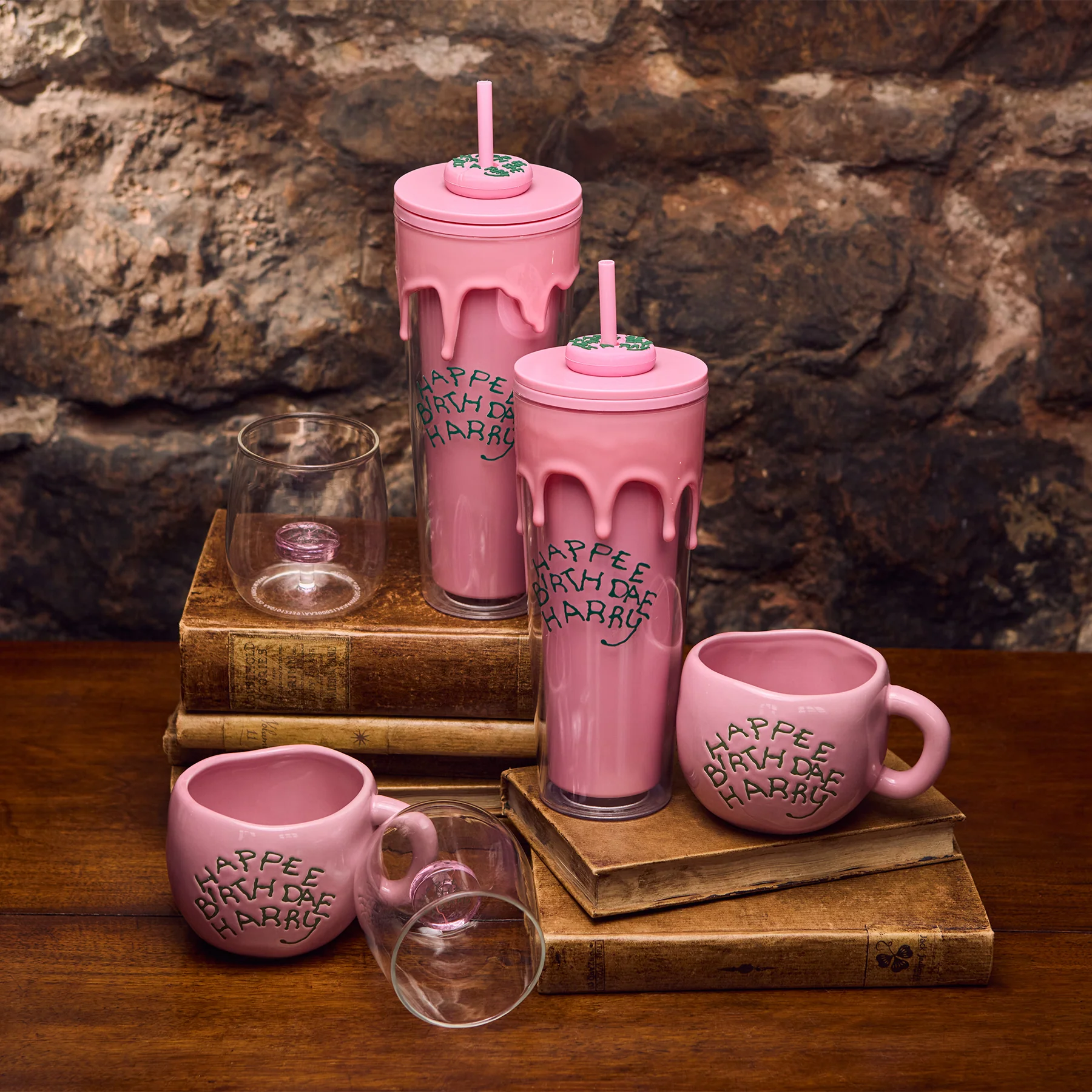 Happee Birthdae Cup & Straw - Image 3