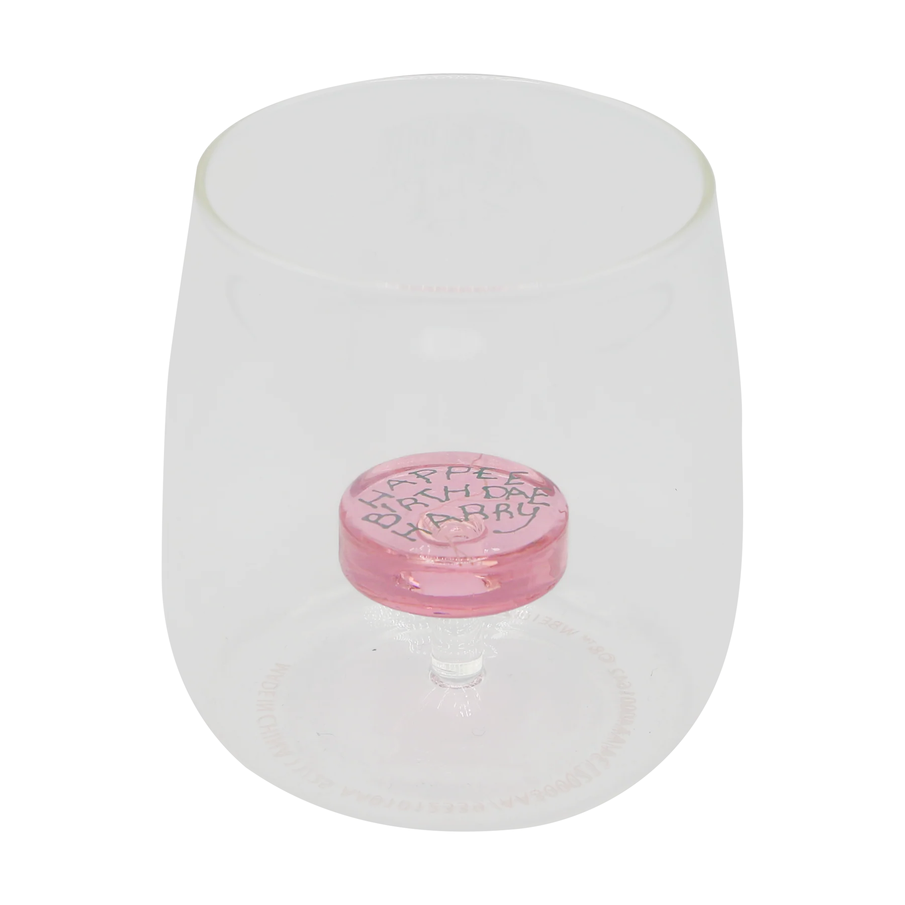 Happee Birthdae Glass - Image 2
