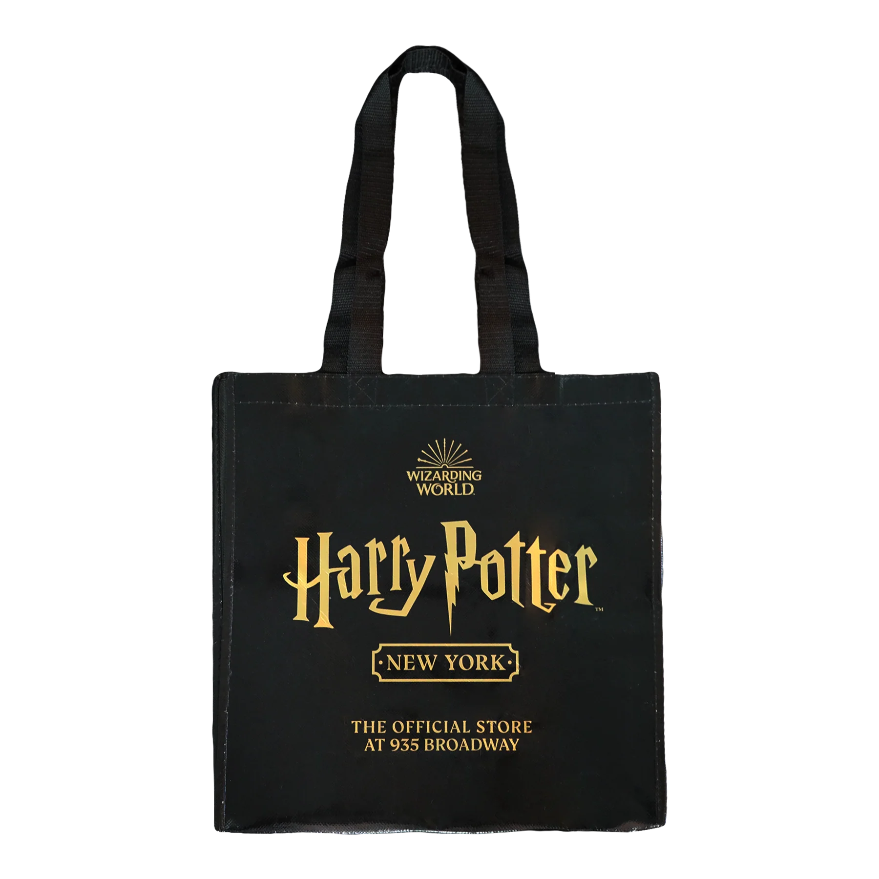 Harry Potter NYC Black & Gold Tote - Medium