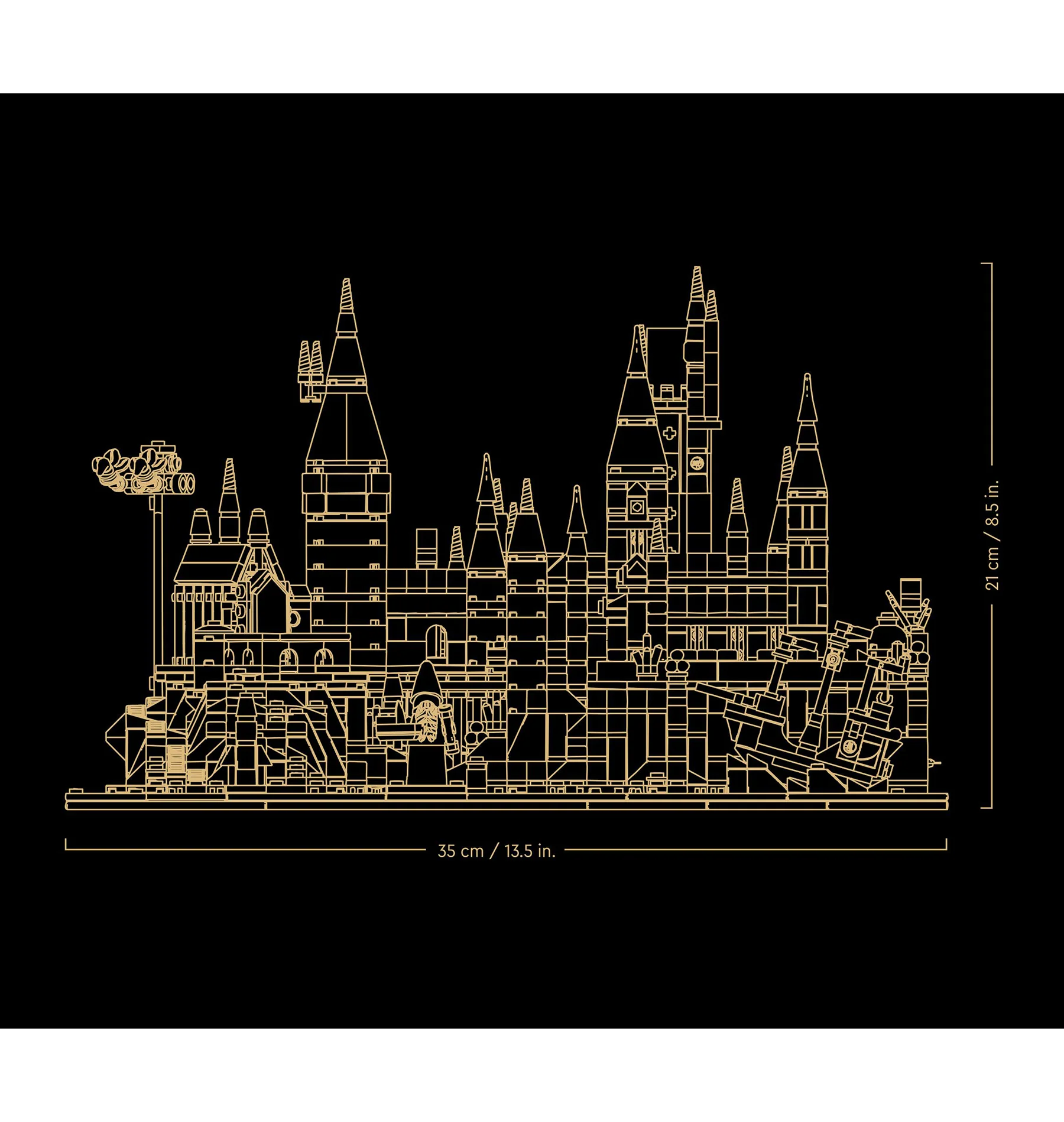 Hogwarts Castle and Grounds LEGO - Image 5