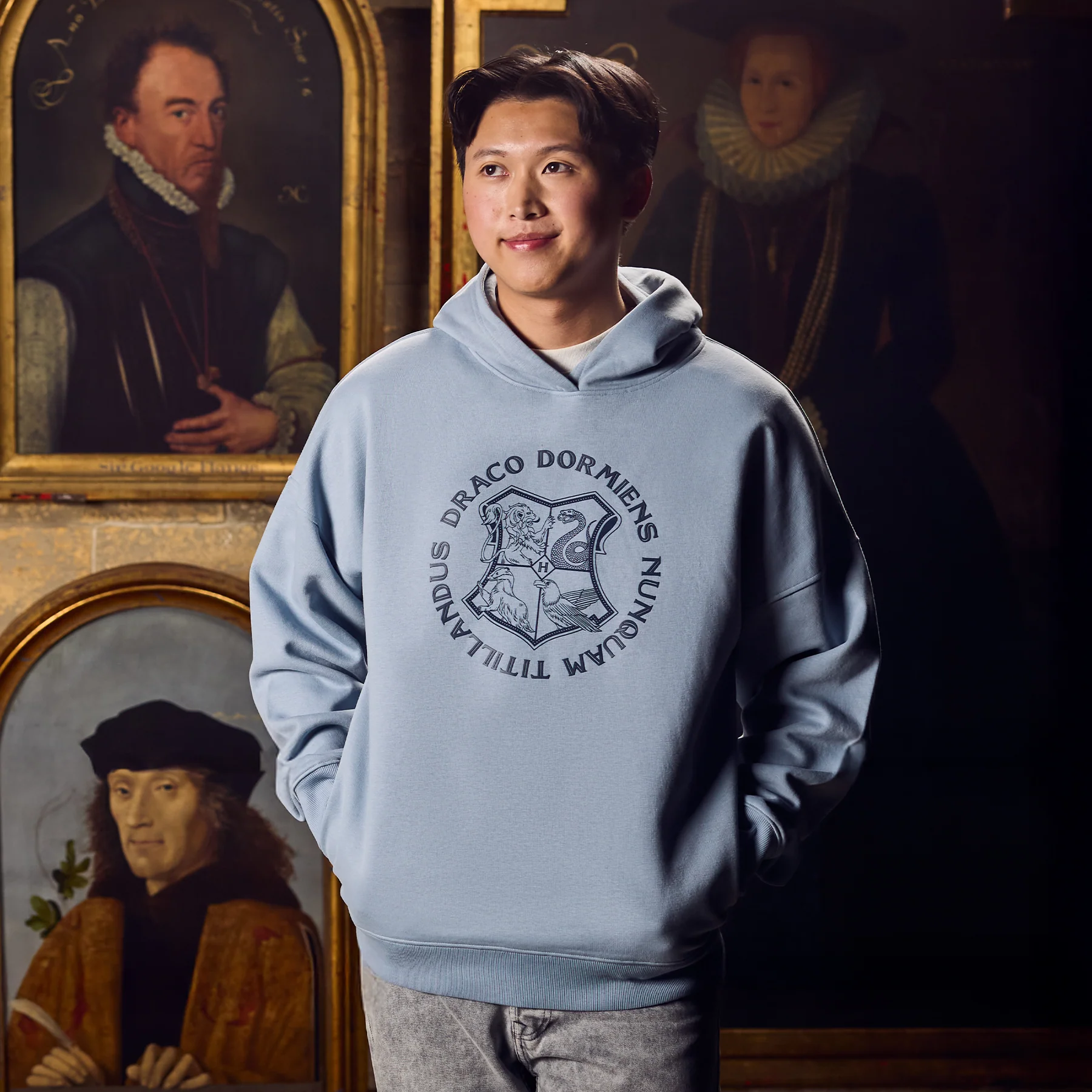 Hogwarts Crest Logo Hoodie