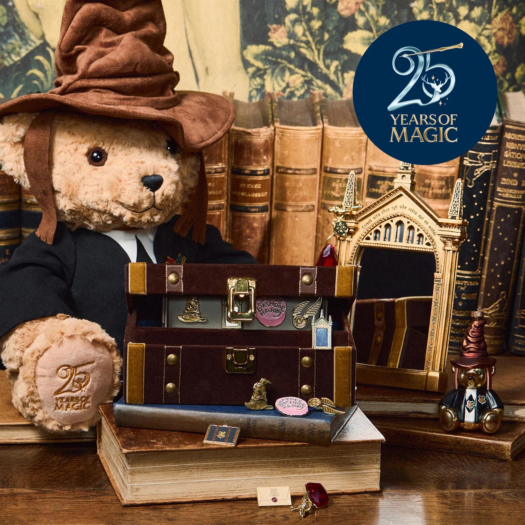Hogwarts Trunk Jewelry Box