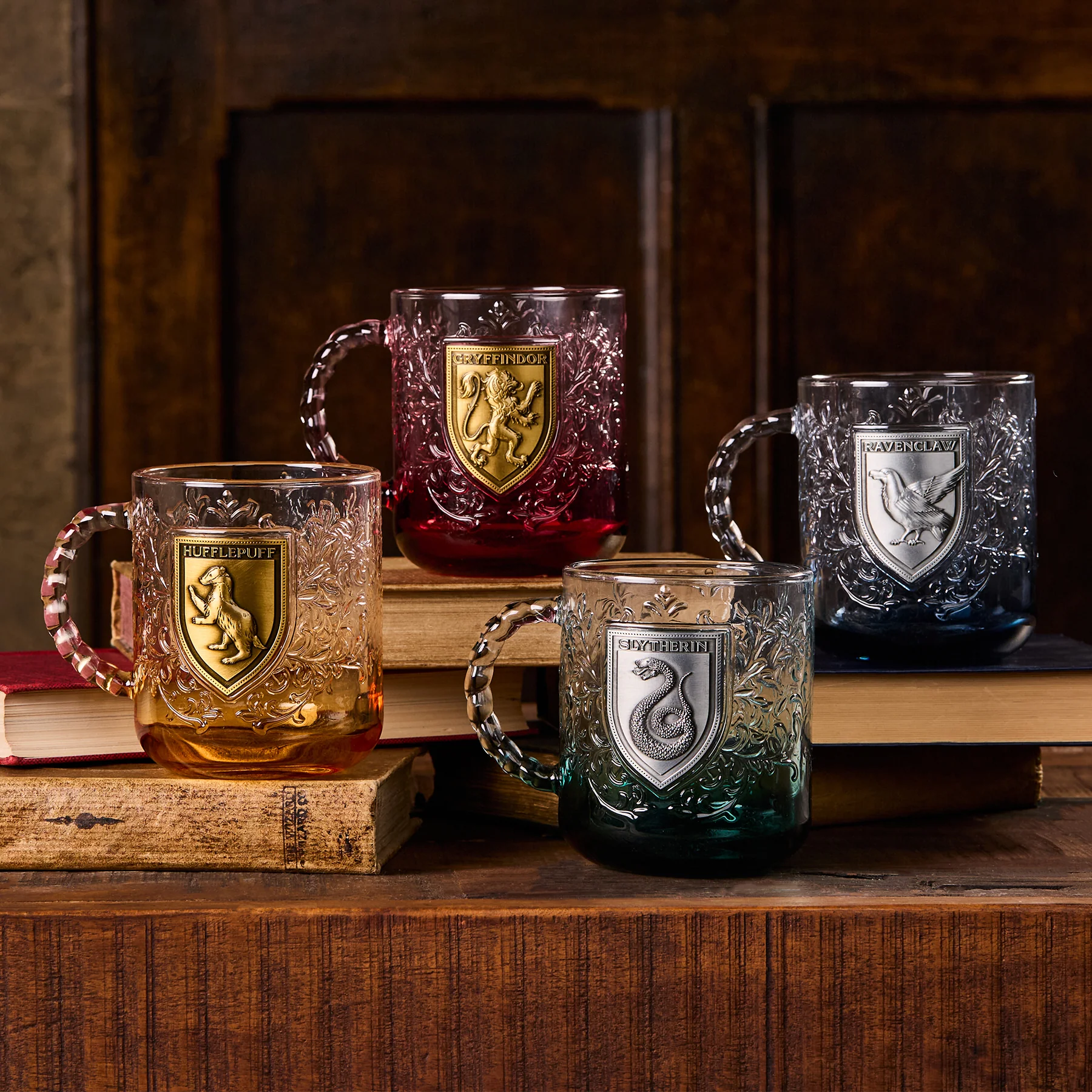 House Mascot Slytherin Glass Mug - Image 4