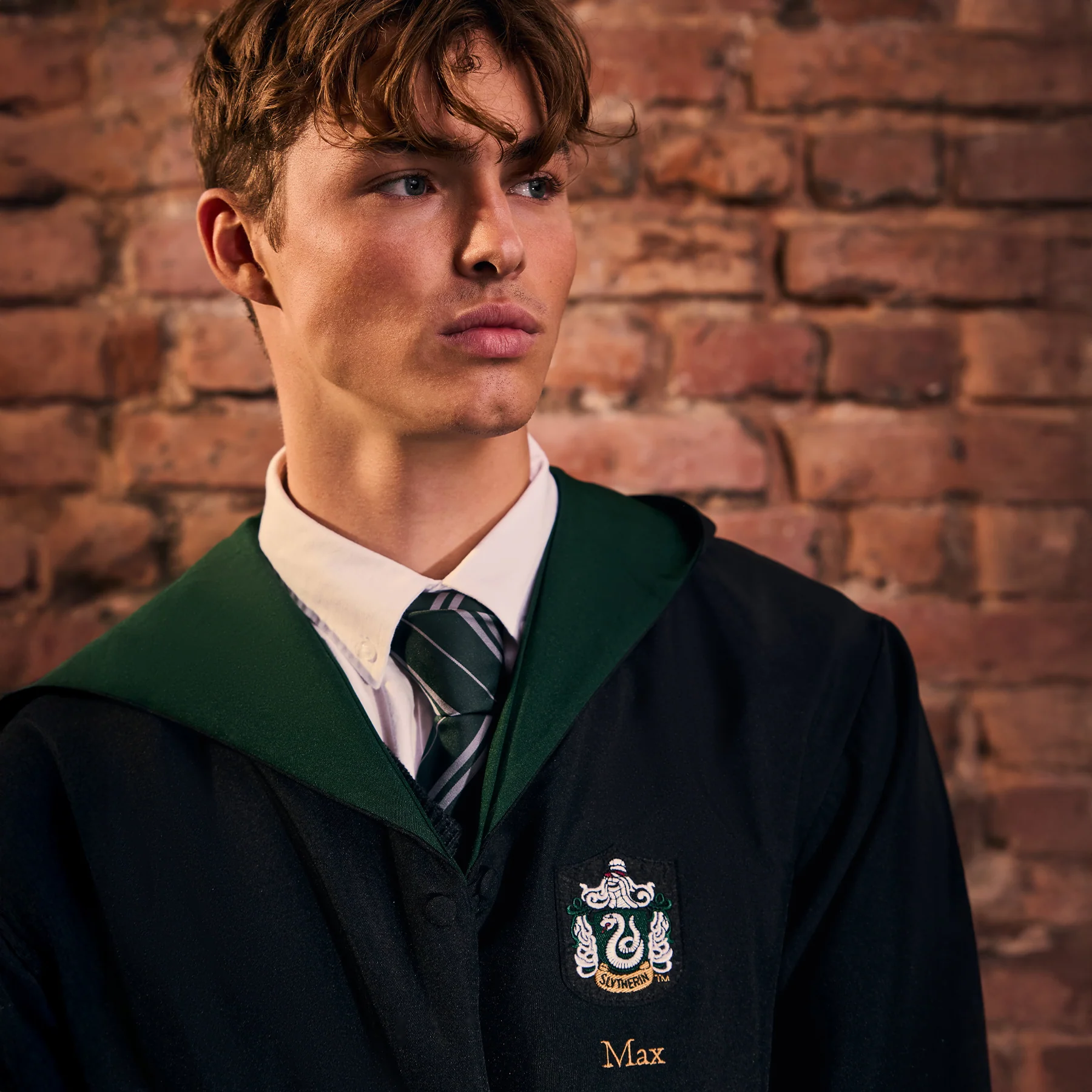Kids Personalized Slytherin Robe - Image 4