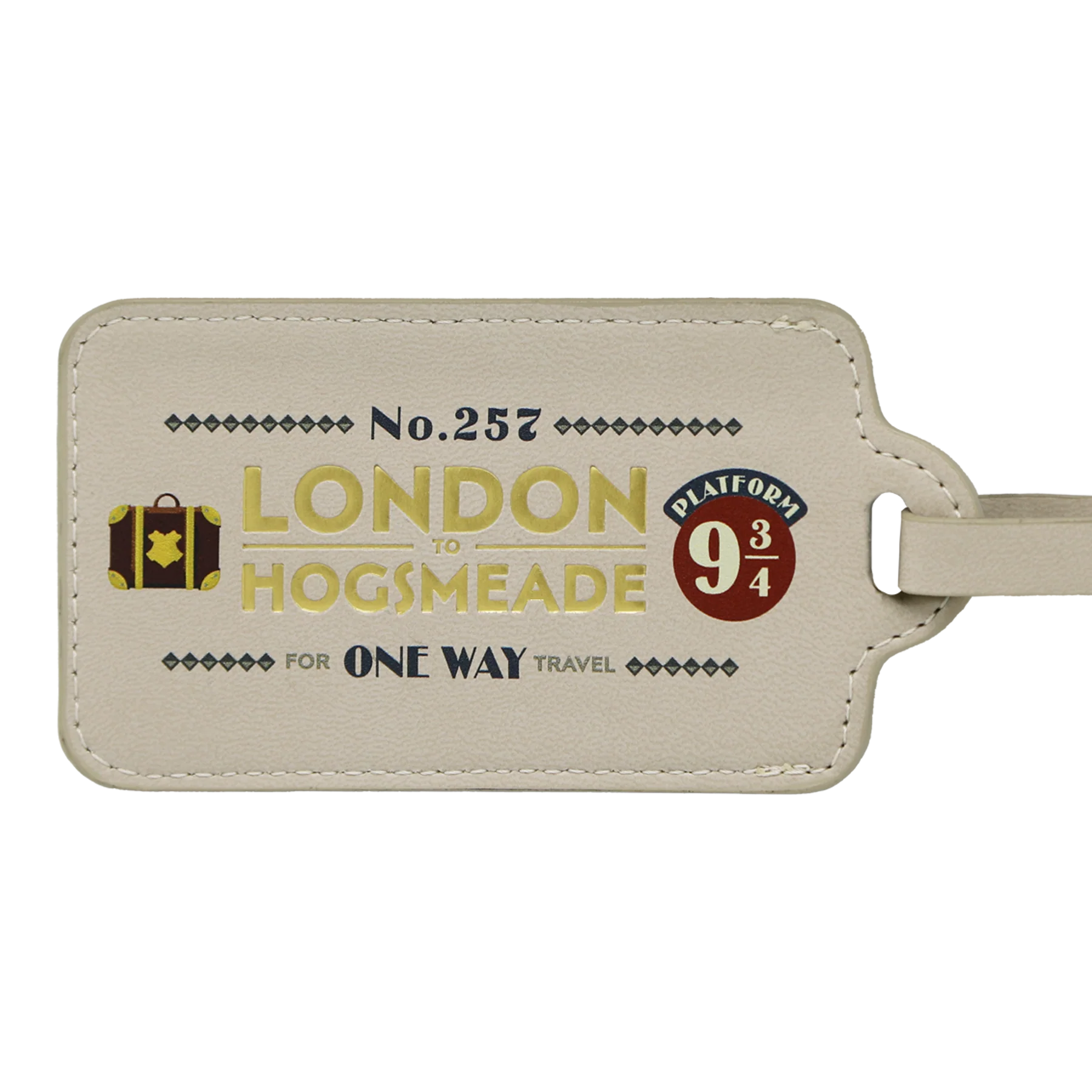London to Hogwarts Luggage Tag - Image 2