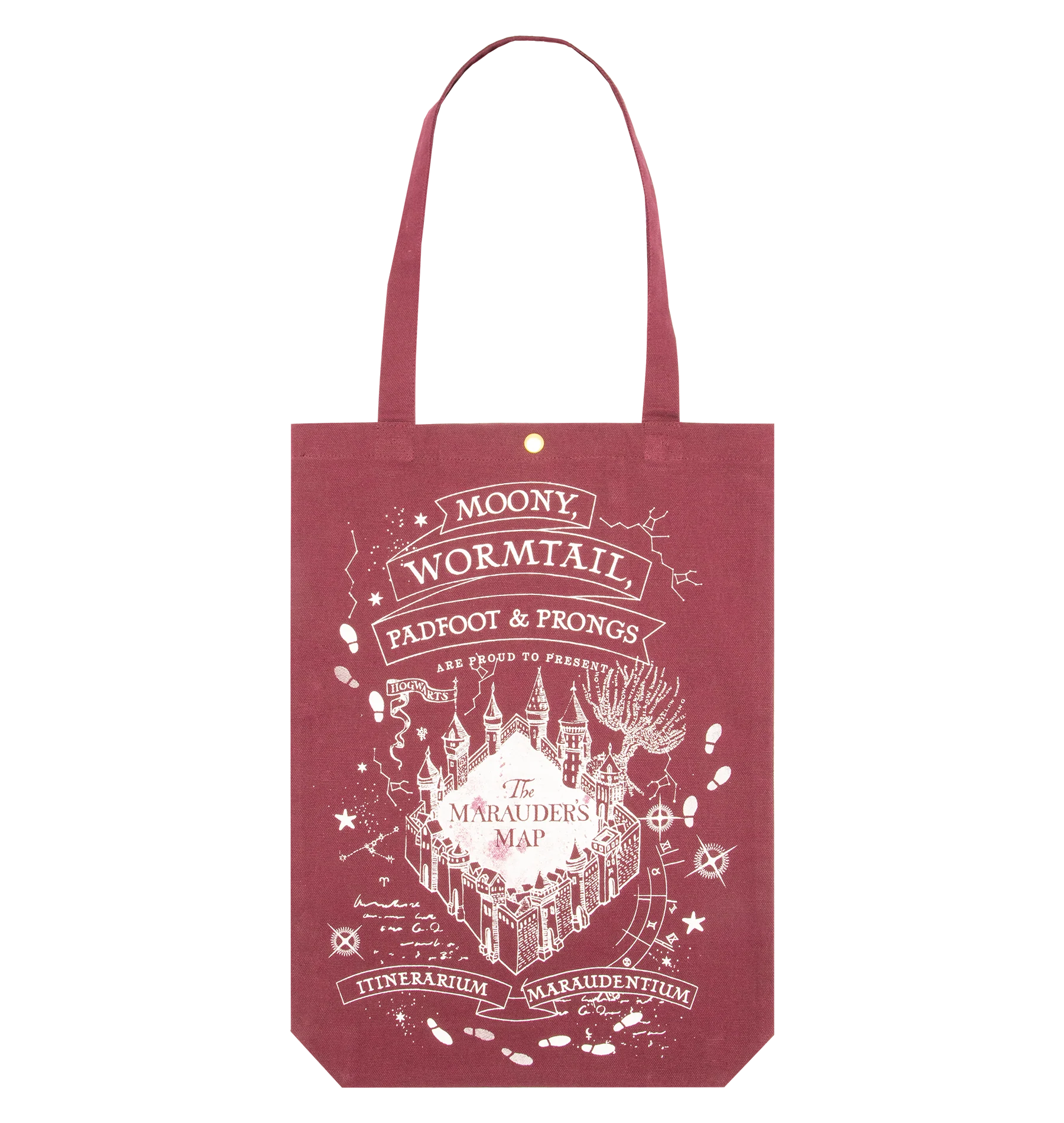 Marauder's Map Canvas Tote