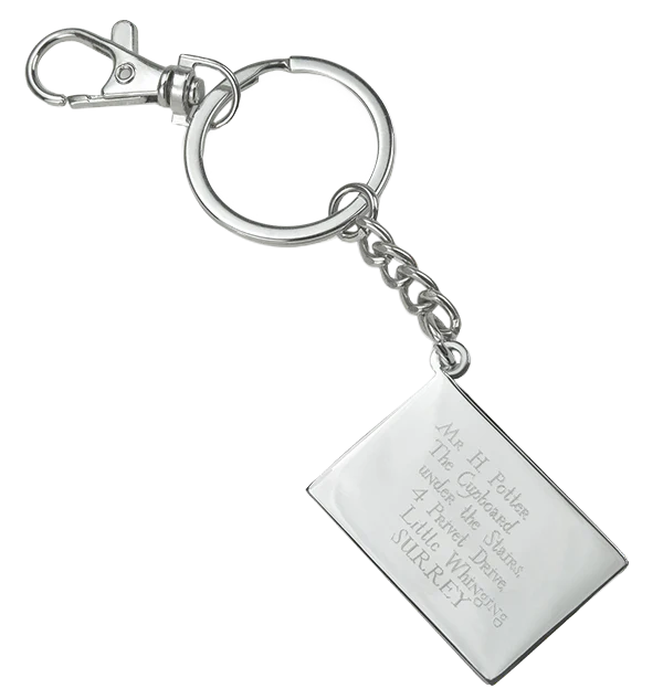 Personalised Hogwarts Acceptance Letter Keychain