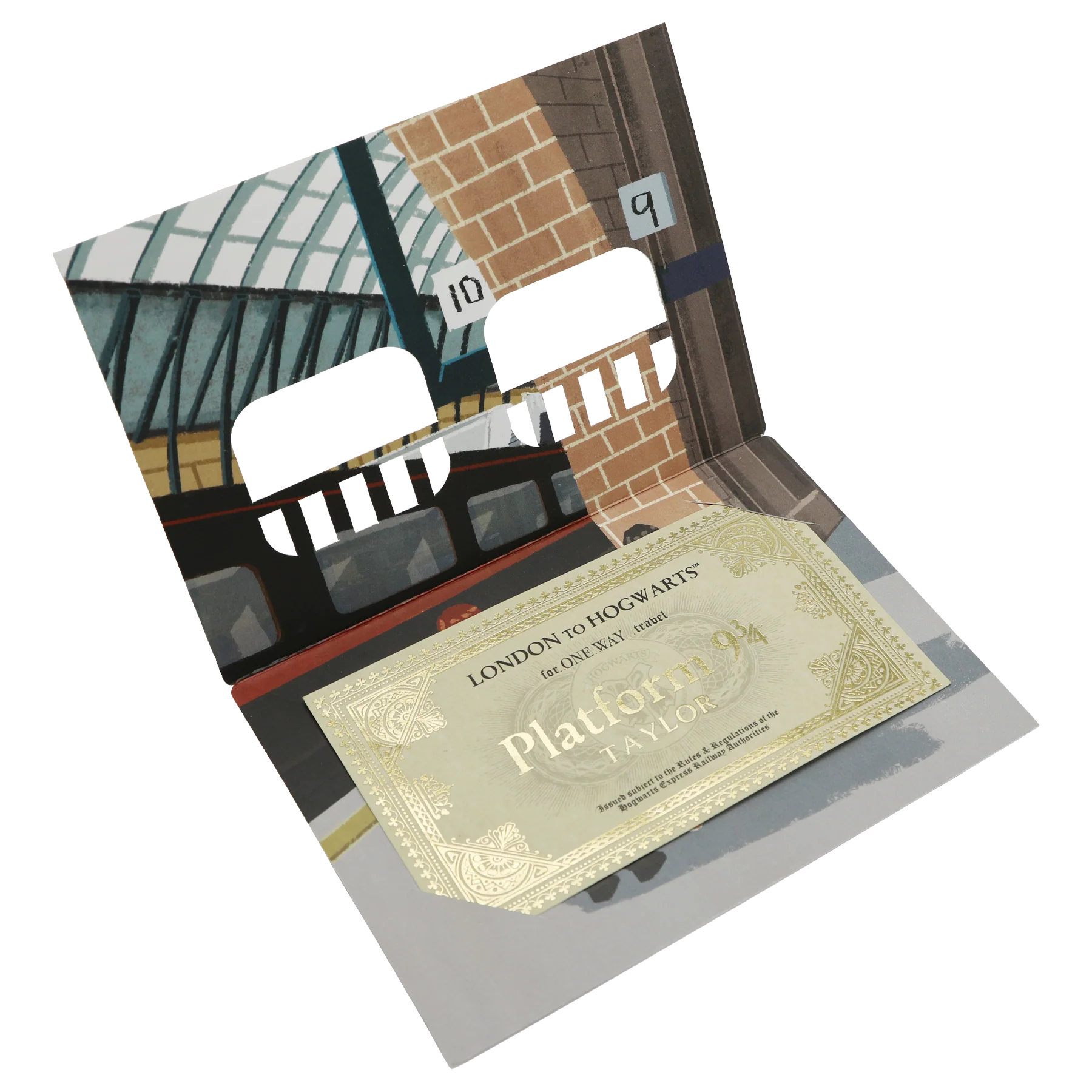 Personalized Hogwarts Express Ticket - Image 4