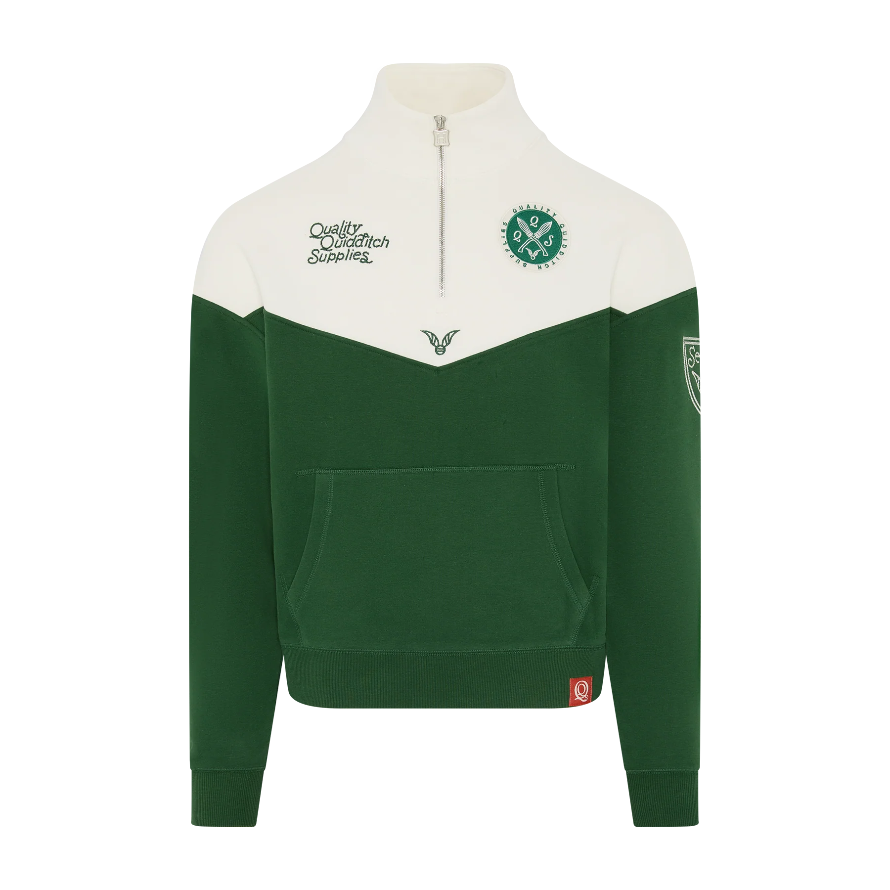 Quality Quidditch Supplies Half Zip Sweatshirt - Image 3