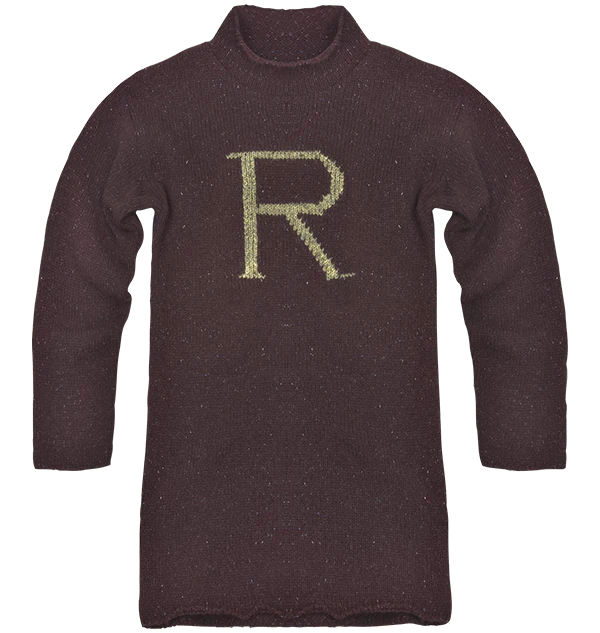 'R' for Ron Weasley Authentic Lochaven Youth Knitted Sweater