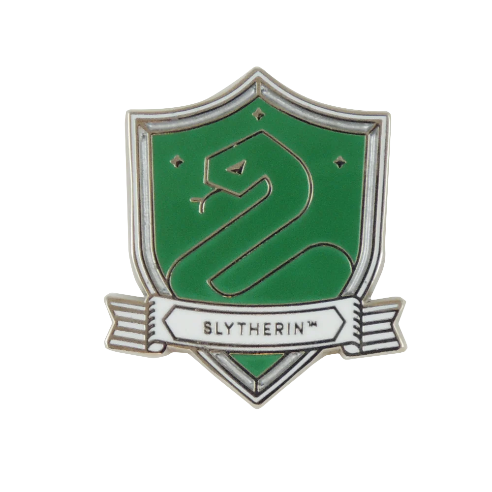 Slytherin House Crest Enamel Pin
