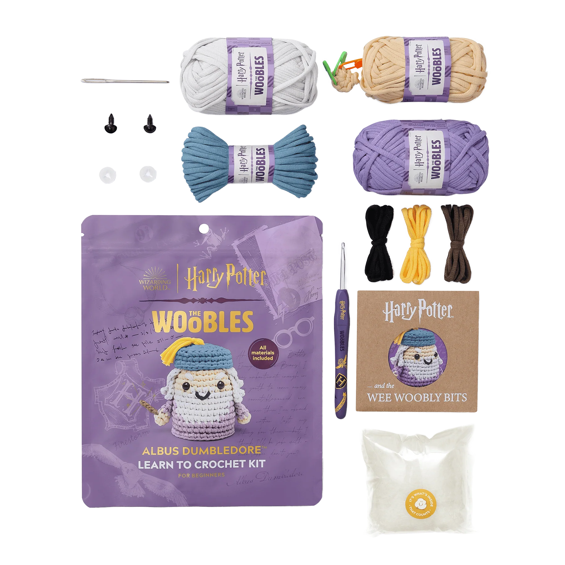 Woobles Dumbledore Crochet Kit - Image 2